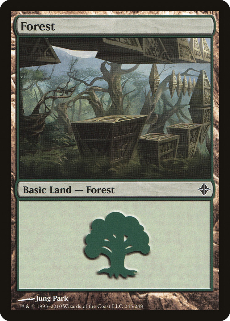 Forest (245) (ROE-245) - Rise of the Eldrazi Foil
