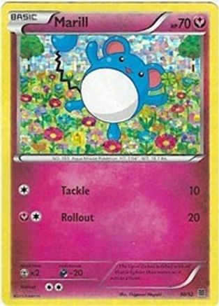 Marill - 10/12/12 - Holofoil McDonalds Promos 2015 - Promo