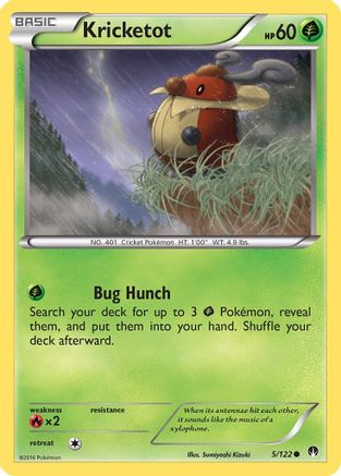 Kricketot 005 XY BREAKpoint - Common