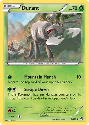 Durant XY BREAKpoint - Uncommon