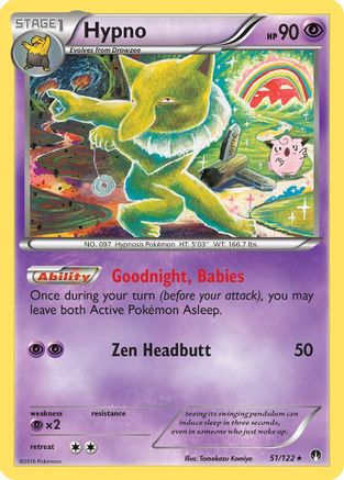 Hypno 051 XY BREAKpoint - Rare