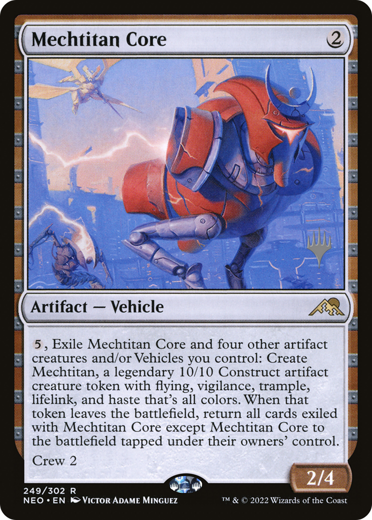 Mechtitan Core (PPNEO-249) - Kamigawa: Neon Dynasty Promos Foil