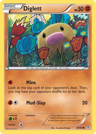 Diglett 038 Generations - Common