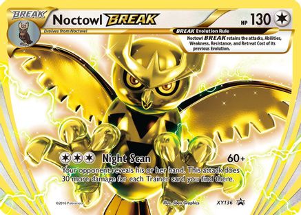 Noctowl BREAK - Holofoil XY Promos - Promo