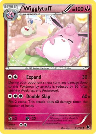 Wigglytuff 066 XY Fates Collide - Uncommon