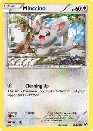 Minccino (86) (86) 086 XY Fates Collide - Common