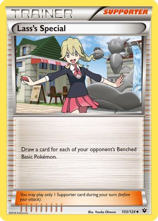 Lass's Special - Reverse Holofoil XY Fates Collide - Uncommon