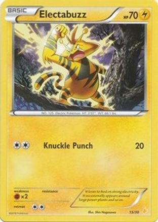 Electabuzz (23) XY Trainer Kit Pikachu Libre & Suicune - Common
