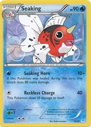 Seaking (25) XY Trainer Kit Pikachu Libre & Suicune - Common