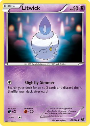 Litwick 048 XY Steam Siege - Common