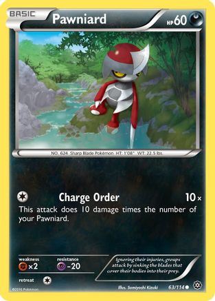 Pawniard 063 XY Steam Siege - Common