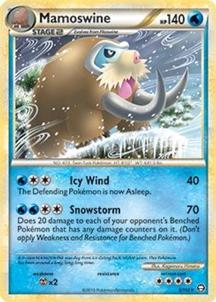 Mamoswine - 5/102 (Cracked Ice Holo)/102 - Holofoil Deck Exclusives - Holo Rare