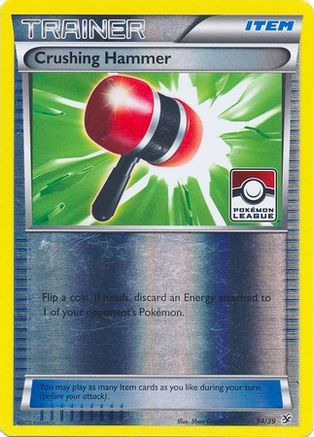 Crushing Hammer (Pokemon League) 034/39 - Reverse Holofoil League & Championship Cards - Promo