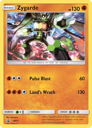 Zygarde - SM15 - Holofoil SM Promos - Promo