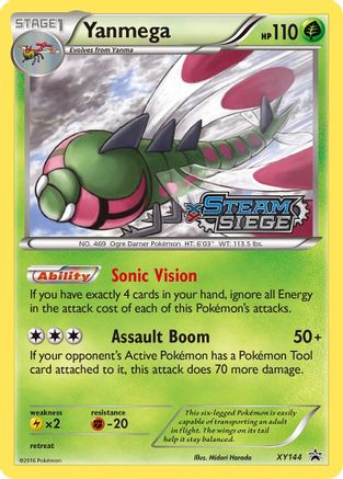 Yanmega (XY Steam Siege Prerelease) - Holofoil XY Promos - Promo