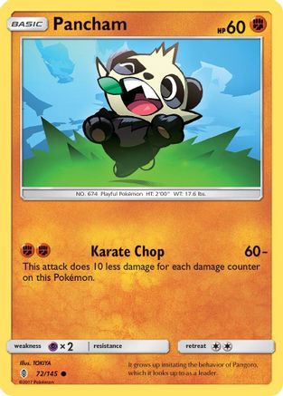 Pancham 072 SM Guardians Rising - Common