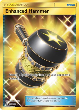 Enhanced Hammer (Secret)/145 - Holofoil SM Guardians Rising - Secret Rare