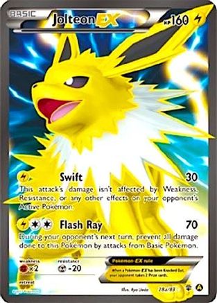 Jolteon EX 28a/83 - Holofoil Alternate Art Promos - Promo