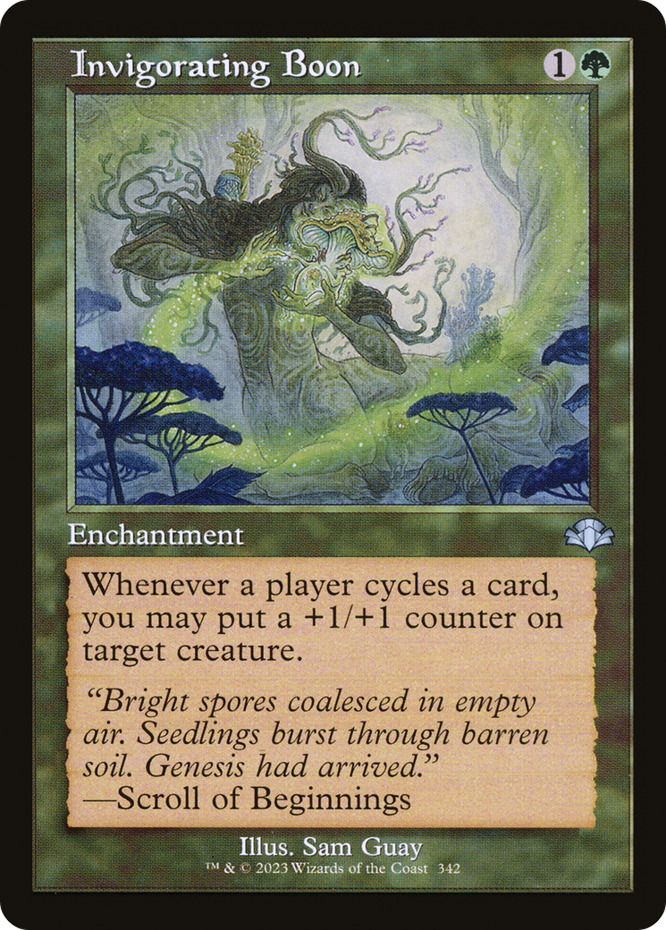 Invigorating Boon (Retro Frame) (DMR-342) - Dominaria Remastered