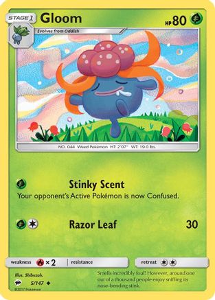 Gloom 005 SM Burning Shadows - Uncommon