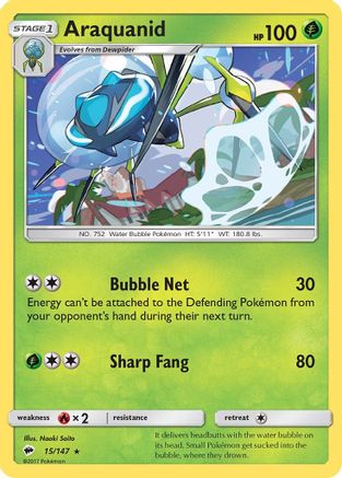 Araquanid SM Burning Shadows - Rare