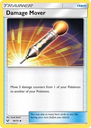 Damage Mover Shining Legends - Uncommon