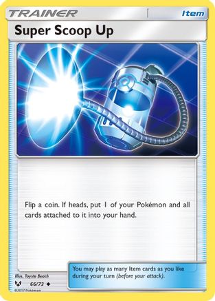 Super Scoop Up 066 - Reverse Holofoil Shining Legends - Uncommon