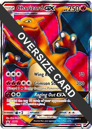 Charizard GX - SM60 (SM Black Star Promos) - Holofoil Jumbo Cards - Promo