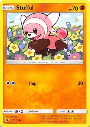 Stufful 055 SM Crimson Invasion - Common