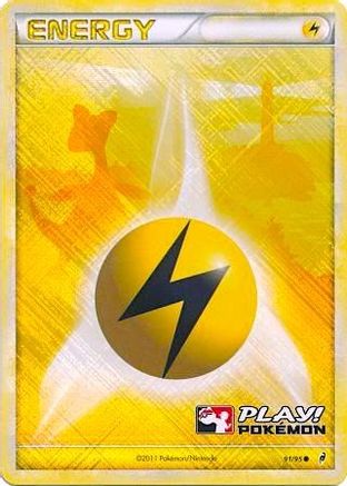 Lightning Energy (Play! Pokemon) 091/095 - Holofoil League & Championship Cards - Promo