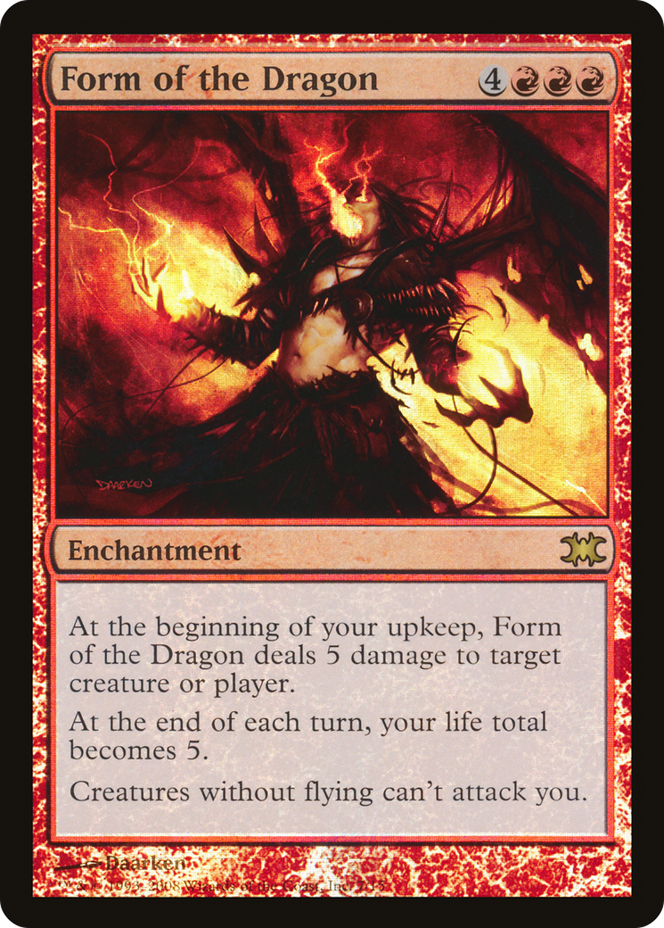 Form of the Dragon (DRB-007) - From the Vault: Dragons Foil