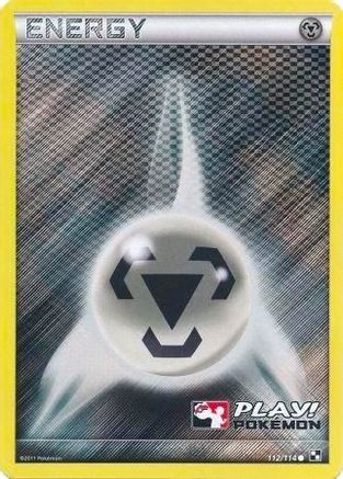 Metal Energy (Play! Pokemon) 112/114 - Holofoil League & Championship Cards - Promo