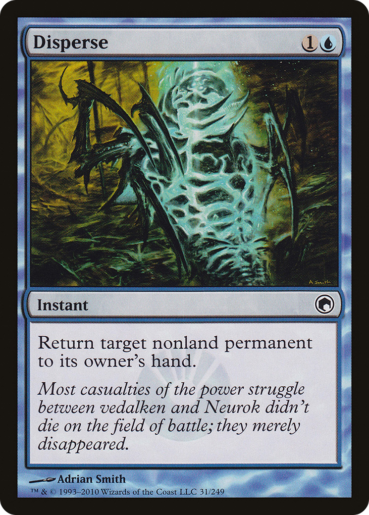Disperse (SOM-031) - Scars of Mirrodin Foil
