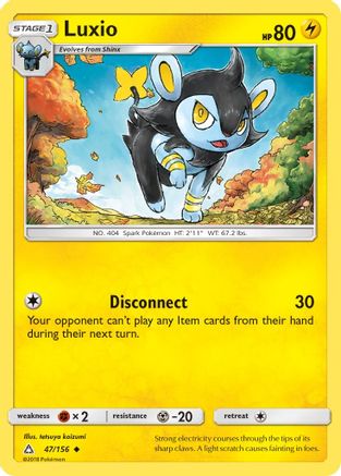 Luxio 047 - Reverse Holofoil SM Ultra Prism - Uncommon