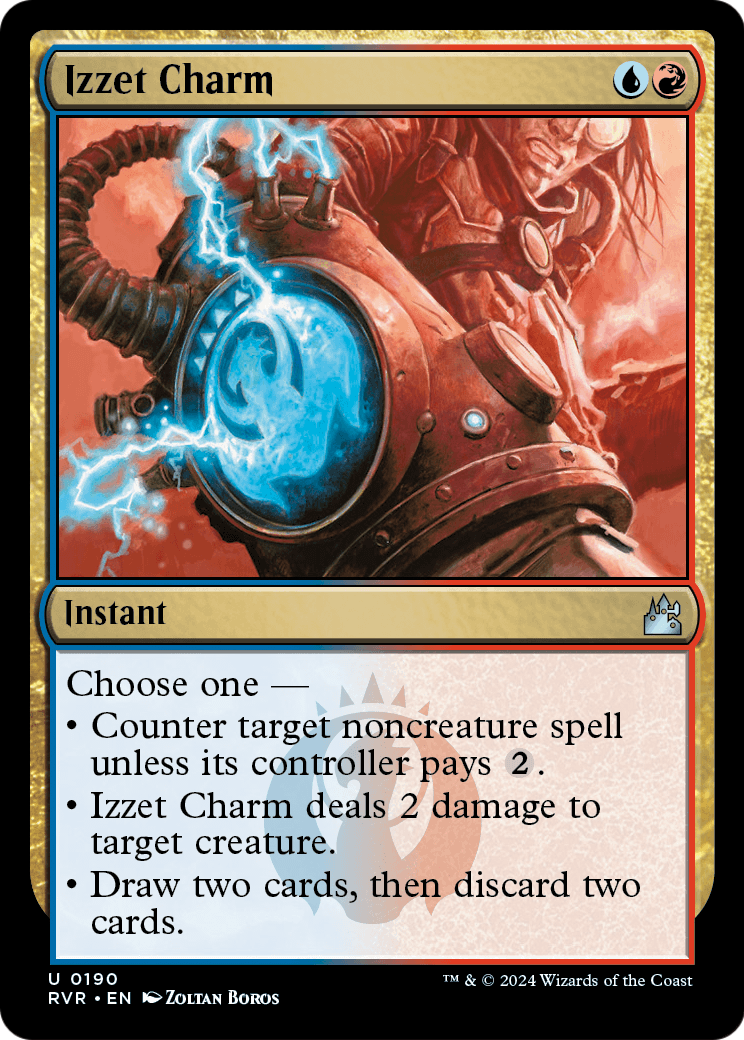 Izzet Charm (RVR-190) - Ravnica Remastered Foil
