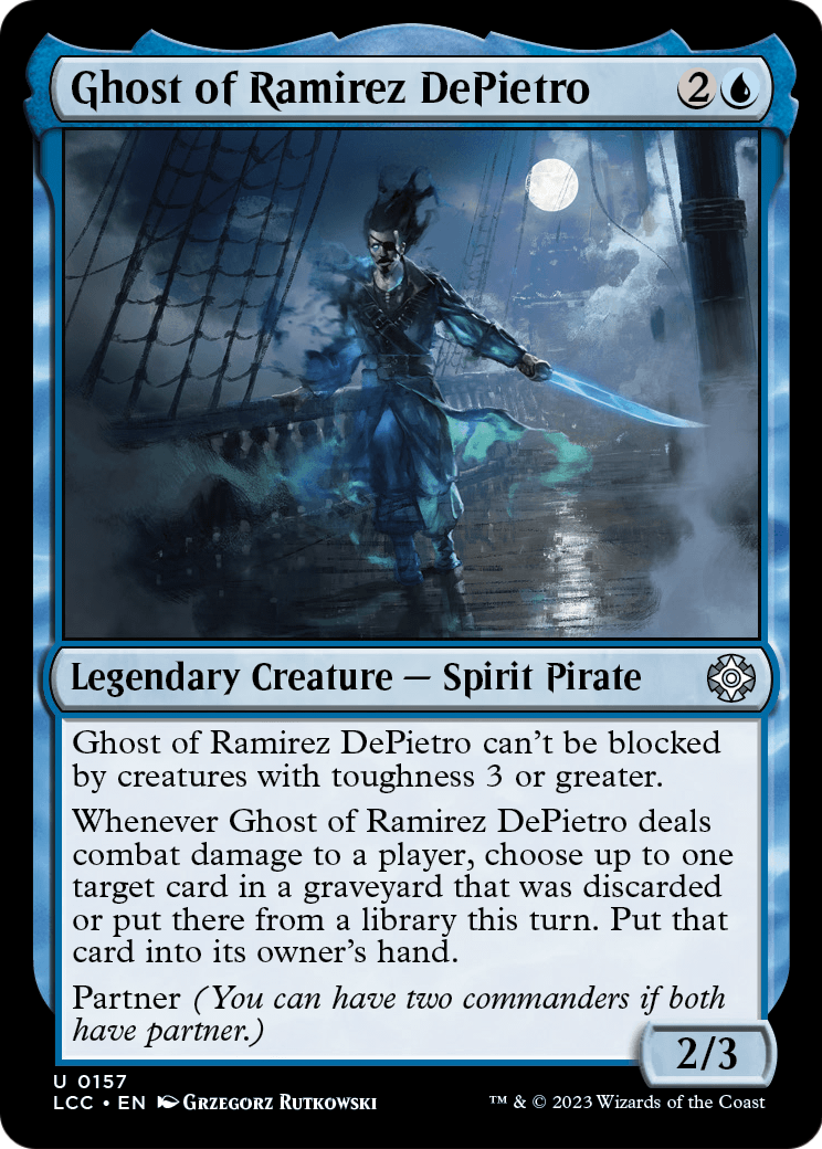 Ghost of Ramirez DePietro (LCC-157) - The Lost Caverns of Ixalan Commander