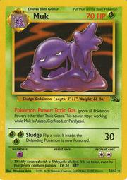 Muk (28) (28) 028 - Unlimited Fossil - Rare