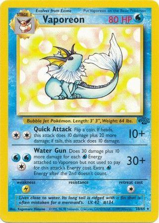 Vaporeon (28) (28) 028 - Unlimited Jungle - Rare