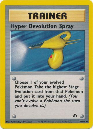 Hyper Devolution Spray 073 - Unlimited Neo Discovery - Uncommon