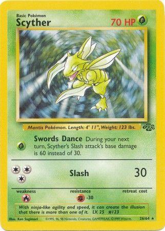 Scyther (26) (26) 026 - Unlimited Jungle - Rare