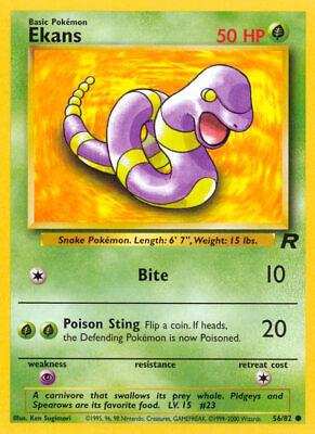 Ekans 056 - Unlimited Team Rocket - Common