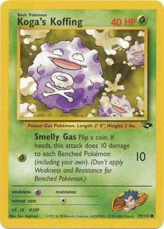 Koga's Koffing (79) (79) 079 - Unlimited Gym Challenge - Common