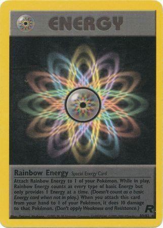 Rainbow Energy (80) (80) 080 - Unlimited Team Rocket - Rare