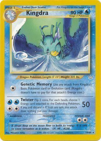 Kingdra 019 - Unlimited Neo Revelation - Rare