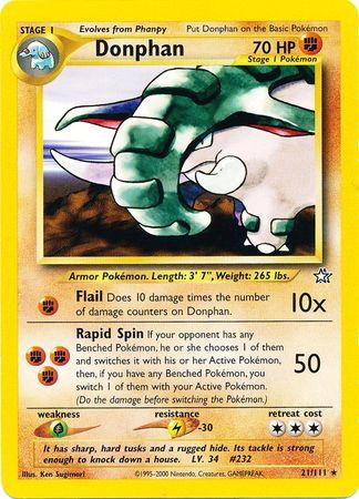 Donphan 021 - Unlimited Neo Genesis - Rare