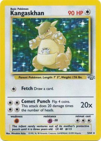 Kangaskhan (5) (5) 005 - Unlimited Holofoil Jungle - Holo Rare