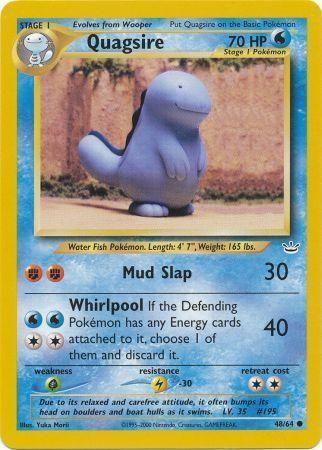 Quagsire 048 - Unlimited Neo Revelation - Common
