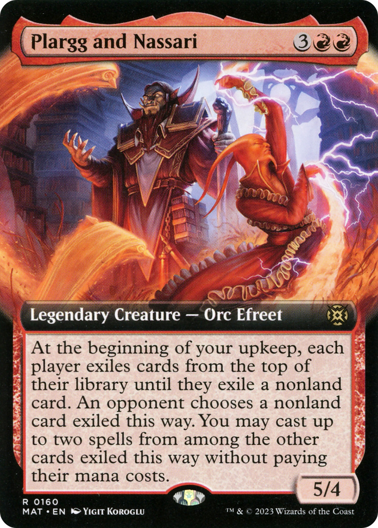Plargg and Nassari (Extended Art) (MAT-160) - March of the Machine: The Aftermath: (Extended Art)