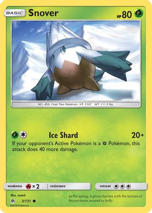 Snover SM Forbidden Light - Common