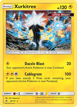 Xurkitree 039 SM Forbidden Light - Rare